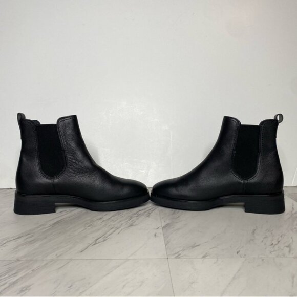 Paul Green Black Leather Chelsea Bootie 5 / 7.5 - Picture 5 of 15